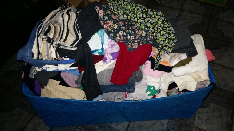 Provopar arrecada mais de duas mil peças de roupas